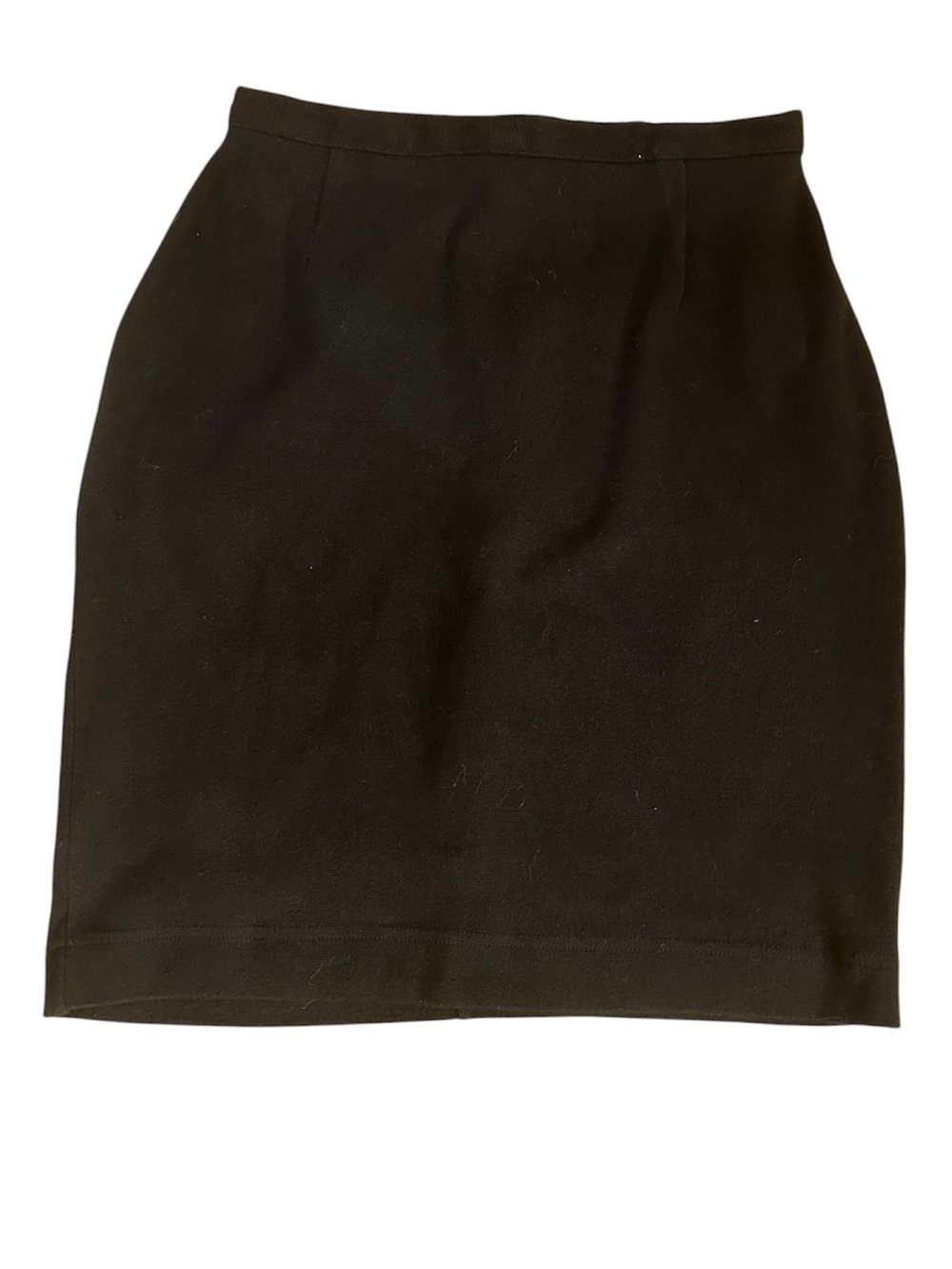 Vintage Nordstrom Brass Plum Classic Pencil Black Skirt